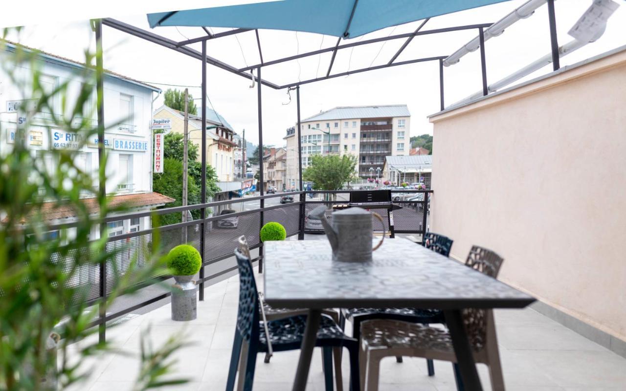 Loc Trotteur Le Graphite T2 Grand Confort Terrasse Lourdes Zewnętrze zdjęcie